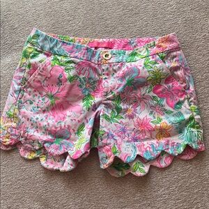 Lilly Pulitzer Pink Floral Women's Shorts